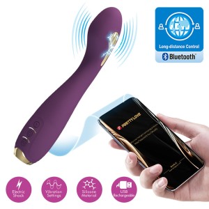 PRETTY LOVE - HECTOR ELECTROSHOCK VIBRATTOR BY APP CONTROL PURPLE